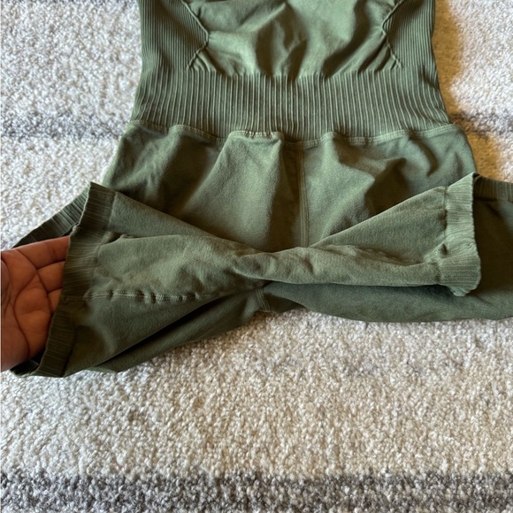 Free People Olive Green Jumpsuit - Picture 5 of 12